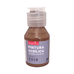 Pintura Acrílica Decorativa Mate 70 ml Cacao