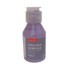 Pintura Acrílica Decorativa Mate 100 ml Lavanda