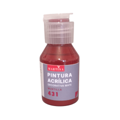Pintura Acrílica Decorativa Mate 70 ml Murtilla