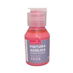 Pintura Acrílica Decorativa Mate 70 ml Palo Rosa