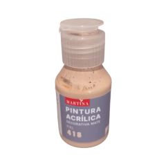 Pintura Acrílica Decorativa Mate 70 ml Piel