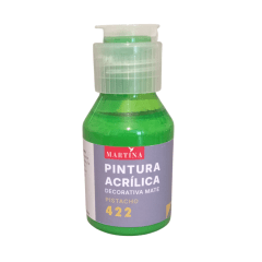 Pintura Acrílica Decorativa Mate 70 ml Pistacho
