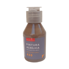 Pintura Acrílica Decorativa Mate 100 ml Siena Natural