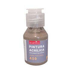 Pintura Acrílica Decorativa Mate 70 ml Siena Natural