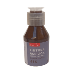 Pintura Acrílica Decorativa Mate 100 ml Sombra Tostada