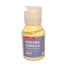 Pintura Acrílica Decorativa Mate 70 ml Vainilla