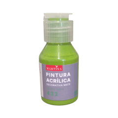 Pintura Acrílica Decorativa Mate 70 ml Verde Cata