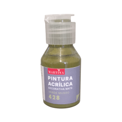 Pintura Acrílica Decorativa Mate 70 ml Verde Musgo