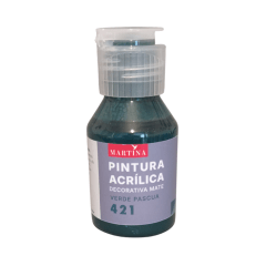 Pintura Acrílica Decorativa Mate 70 ml Verde Pascua