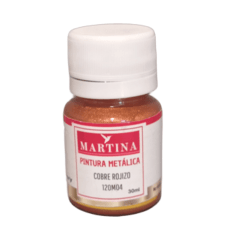 PINTURA METALICA COBRE ROJIZO MARTINA