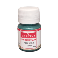 PINTURA METALICA VERDE BOTELLA MARTINA