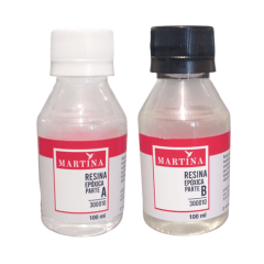 Resina Cristal 100 Ml + 100 Ml (2 Componentes)