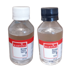 Resina Cristal 125 Ml + 125 Ml (Set 2 Componentes)
