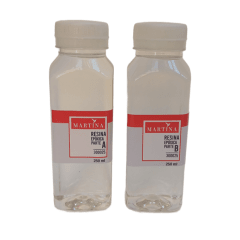 Resina Cristal 250 Ml + 250 Ml (2 Componentes)
