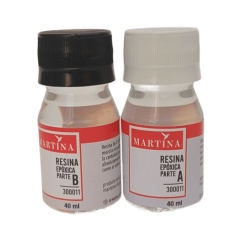 Resina Cristal 40 Ml + 40 Ml (2 Componentes)