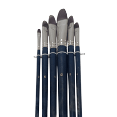SET 6 PINCELES ALMENDRADOS MARTINA