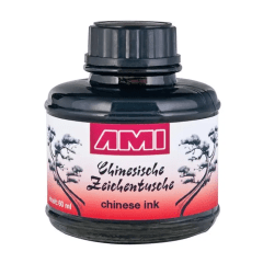 AMI tinta china en frasco, 60ml