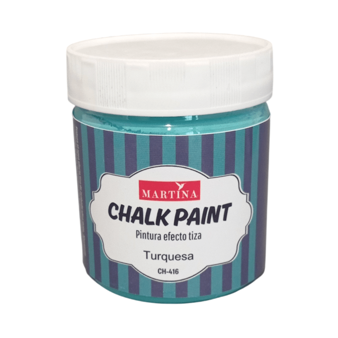 Martina, Pintura Chalk 150 ml, turquesa1
