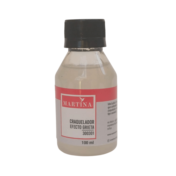 Barniz Craquelador Efecto Grieta 100 Ml Paso 11
