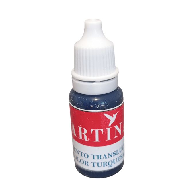Pigmento Translucido al Agua 10 ml Turquesa1