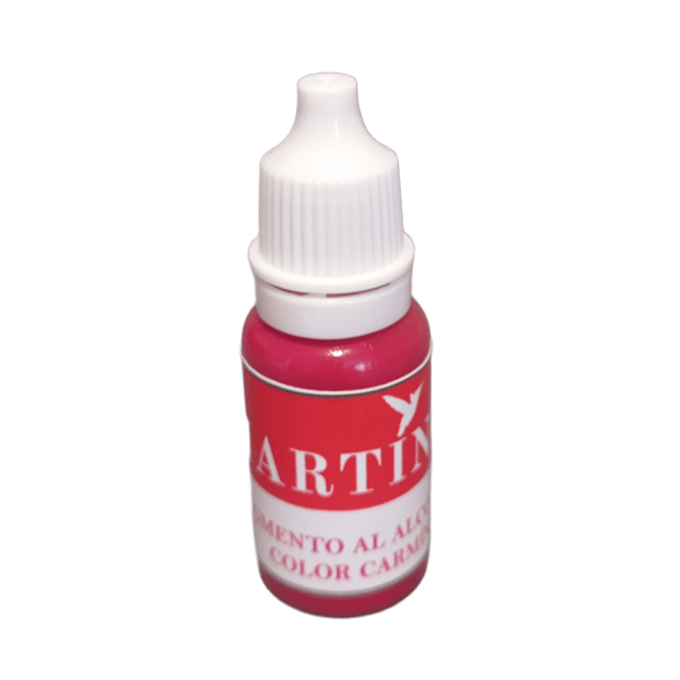Pigmento Translucido al Alcohol 10 ml Carmín1