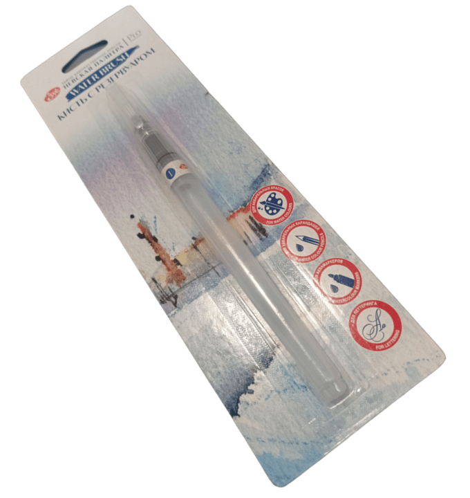 PINCEL CON CAPSULA DE AGUA NEVSKAYA PALITRA N° 32