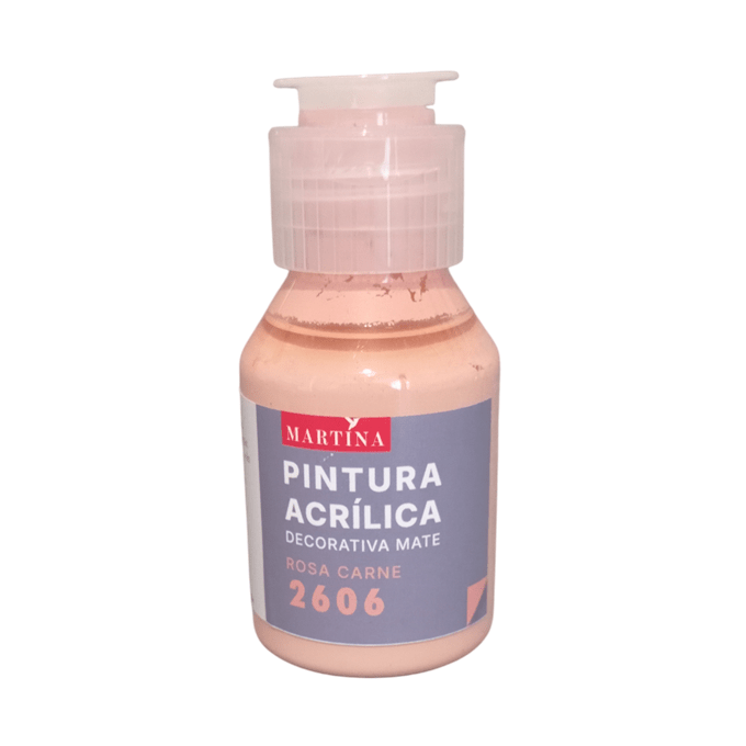 Pintura Acrílica Decorativa Mate 70 ml Rosa Carne1