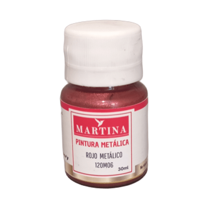 PINTURA METALICA ROJO NAVIDAD MARTINA1