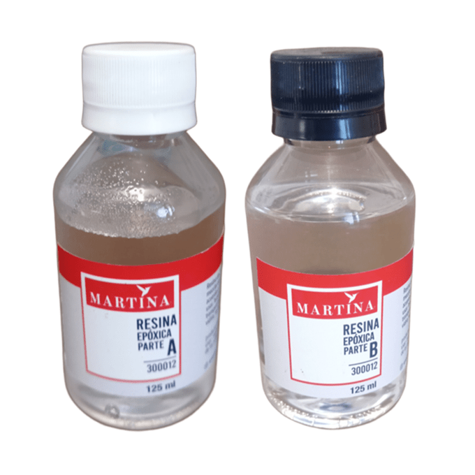 Resina Cristal 125 Ml + 125 Ml (Set 2 Componentes)1