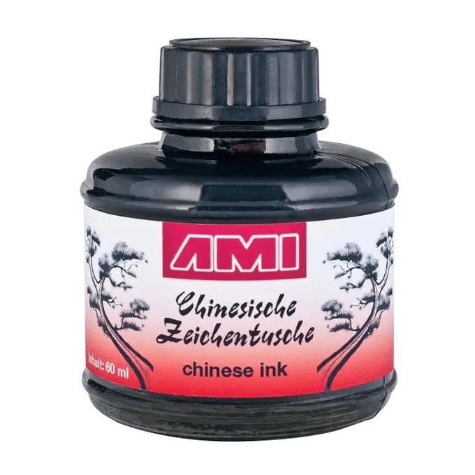 AMI tinta china en frasco, 60ml1