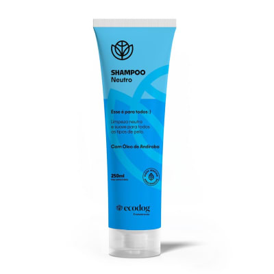 Shampoo Neutro con Aceite de Andiroba Ecodog1
