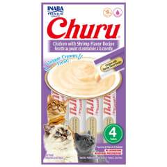 Churu Gato Pollo y Camarón 56g