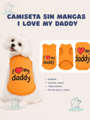 Camiseta I love My Daddy - Mom