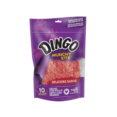 Dingo Munchy Stix 10 unidades 90 gr