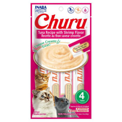 Churu Gato Atún y Camarón 56gr