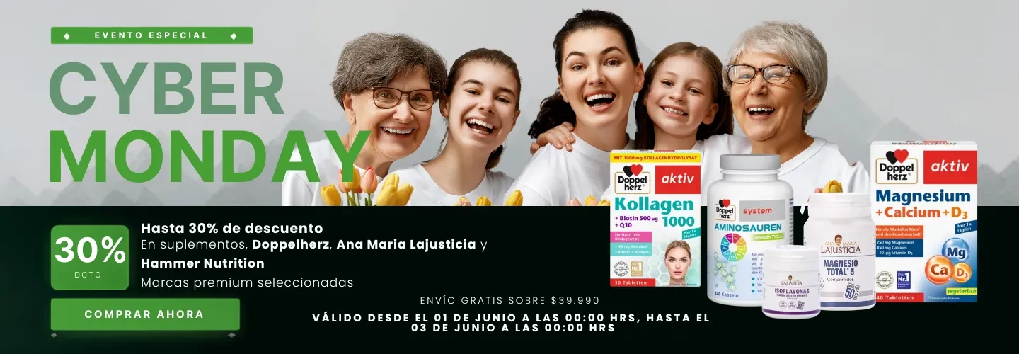 Cyber Monday Pro Essential — Hasta 30% descuento suplementos