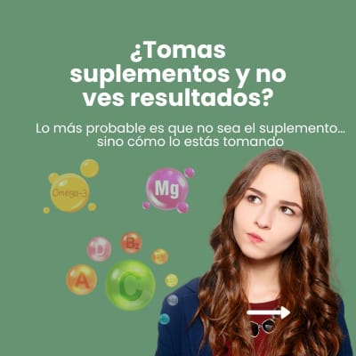 3 errores comunes al tomar suplementos (y por qué no ves resultados)