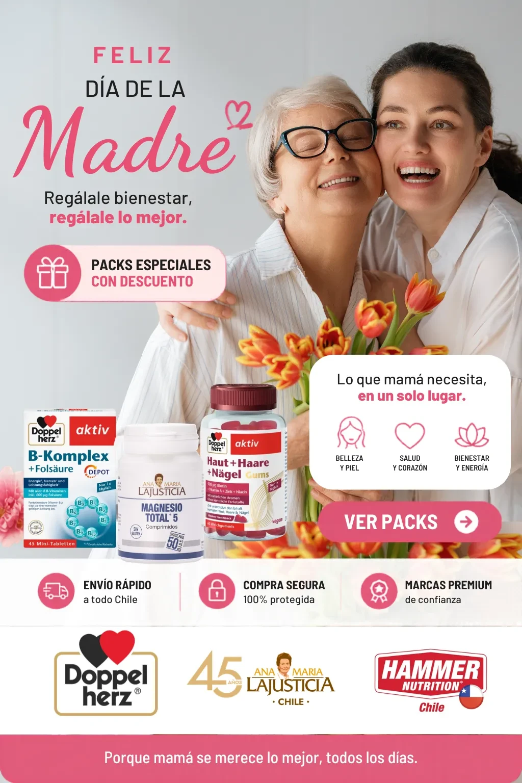 Packs Día de la Madre Pro Essential