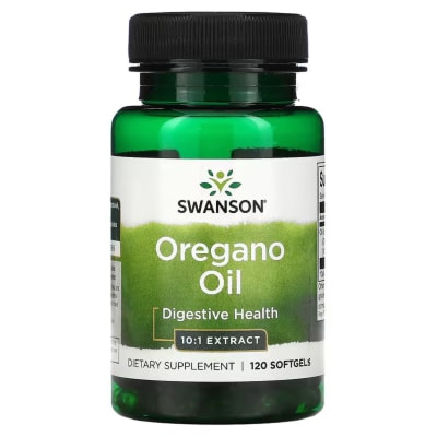 Aceite de Orégano Swanson 150mg | Extracto 10:1 |  120 Softgels | Inmunidad Natural y Salud Digestiva1