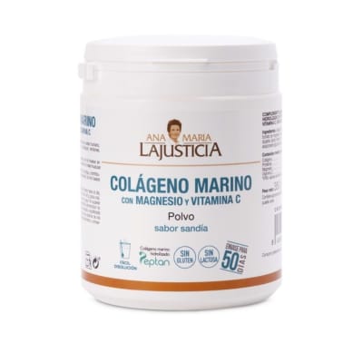 Colágeno Marino con Magnesio y Vitamina C sabor sandía1