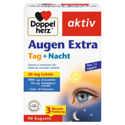 Ojos y Visión Luteína 20 mg + Zeaxantina Vitamina A C E Ojos Extra1