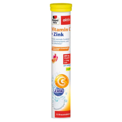 Vitamina C 600 mg + Zinc Efervescente Doppelherz1