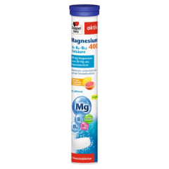 Magnesio Efervescente 400 mg + Vitaminas B1+B2+B6+ Ácido fólico