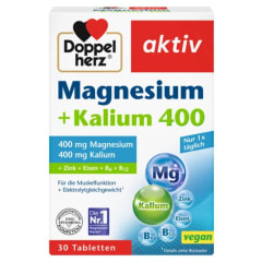 Magnesio + Potasio 400 con Vitaminas y Minerales