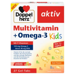 Multivitamínico para Niños en Gomitas + Omega 3 EPA DHA Doppelherz