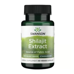 Shilajit Extract Swanson 400mg | Ácido Fúlvico |  Energía y Vitalidad
