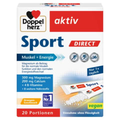 Sport DIRECT Magnesio + Calcio para Deportistas