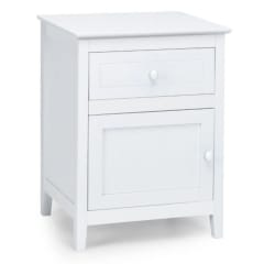 VELADOR DORMITORIO RECCO CAJON+PUERTA IZQUIERDO BLANCO