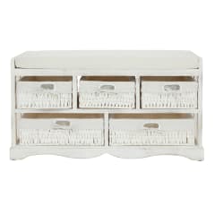 ZAPATERA BANCA MODENA 5 CAJONES BLANCO