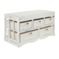 ZAPATERA BANCA MODENA 5 CAJONES BLANCO